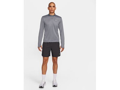 NIKE Herren T-Shirt Pacer 1/2-Zip Grau