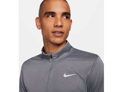 NIKE Herren T-Shirt Pacer 1/2-Zip Grau