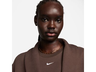 NIKE Damen Jacke W NSW TCH FLC OS DUSTER Braun