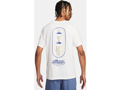 NIKE Herren Shirt Dri-FIT Fitness Weiß