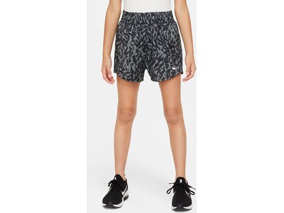 NIKE Kinder Shorts One Woven High-Waisted Grau