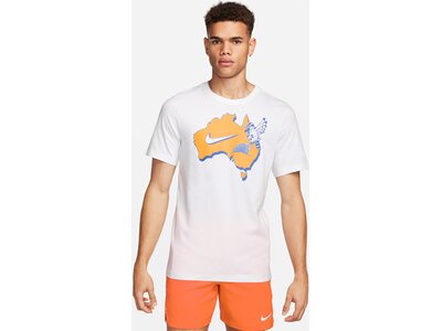 NIKE Herren Shirt NikeCourt Weiß