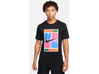 NIKE Herren Shirt NikeCourt Dri-FIT Schwarz
