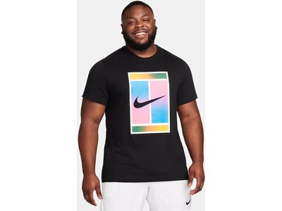 NIKE Herren Shirt NikeCourt Dri-FIT Schwarz