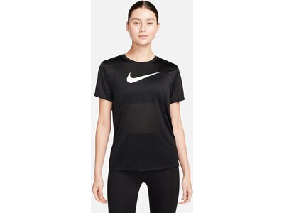 NIKE Damen Shirt W NK DF TEE RLGND HBR Schwarz