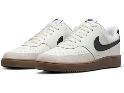 NIKE Herren Freizeitschuhe COURT VISION LO Silber