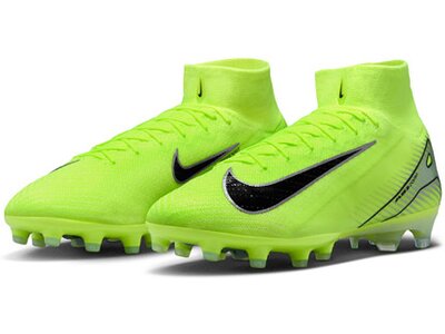 NIKE Herren Fussball-Kunstrasenschuhe Mercurial Superfly 10 Elite AG-Pro High-Top Grün