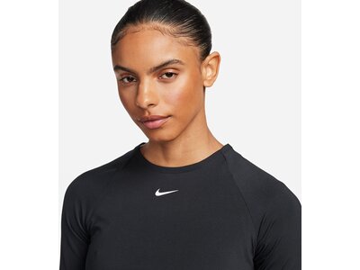 NIKE Damen Shirt Pro 365 Dri-FIT Cropped Schwarz