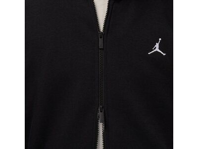 NIKE Herren Fantrikot Jordan Brooklyn Fleece Full-zip Silber