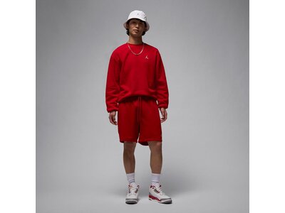 NIKE Herren Fantrikot Jordan Brooklyn Fleece Crew-Neck Rot