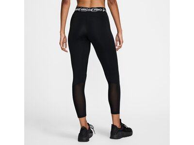 NIKE Damen Tight Pro Mid-Rise 7/8 Graphic Schwarz