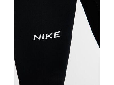 NIKE Damen Tight Pro Mid-Rise 7/8 Graphic Schwarz