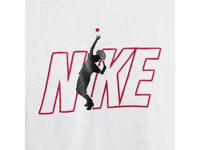 NIKE Herren Fanshirt NikeCourt Dri-FIT Weiß