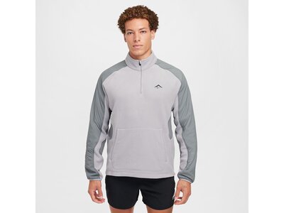 NIKE Herren T-Shirt M TRAIL POLARTEC FLEECE Grau