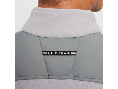 NIKE Herren T-Shirt M TRAIL POLARTEC FLEECE Grau
