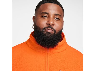 NIKE Herren Jacke Sportswear Club Fleece Orange
