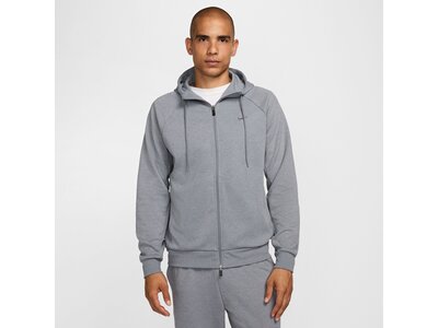 NIKE Herren Shirt Primary Dri-FIT UV Full-Zip Grau
