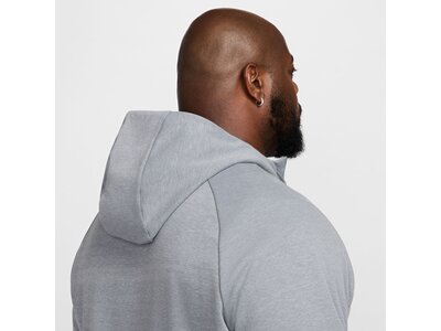 NIKE Herren Shirt Primary Dri-FIT UV Full-Zip Grau