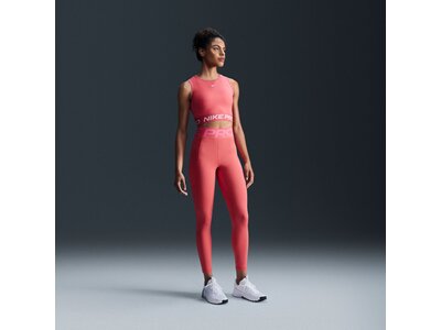 NIKE Damen Shirt Pro Dri-FIT Cropped Tank Top Pink