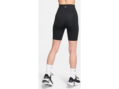 NIKE Damen Tight W NK ONE DF HR SHRT GLS Schwarz