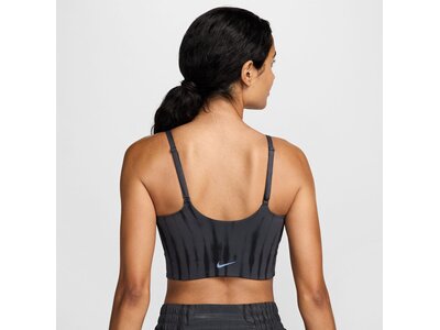 NIKE Damen Shirt One Convertible Light-Support Lightly Printed Schwarz