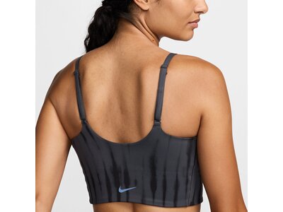 NIKE Damen Shirt One Convertible Light-Support Lightly Printed Schwarz