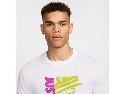 NIKE Herren Fantrikot Dri-FIT Basketball Weiß