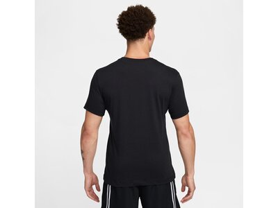 NIKE Herren Fantrikot Dri-FIT Basketball Schwarz