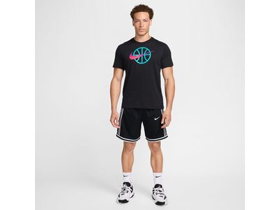 NIKE Herren Fantrikot Dri-FIT Basketball Schwarz