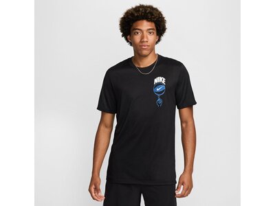 NIKE Herren Fantrikot Dri-FIT Basketball Schwarz