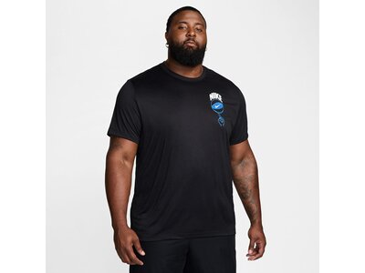 NIKE Herren Fantrikot Dri-FIT Basketball Schwarz