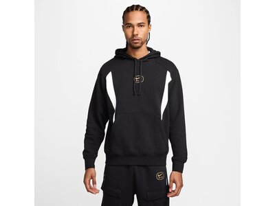 NIKE Herren Kapuzensweat M NSW SW AIR PO HOODY FLC BB Schwarz