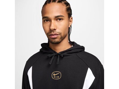 NIKE Herren Kapuzensweat M NSW SW AIR PO HOODY FLC BB Schwarz