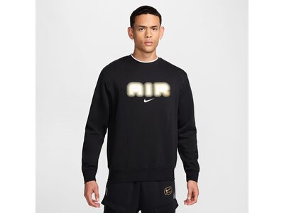 NIKE Herren Shirt Air Fleece Schwarz