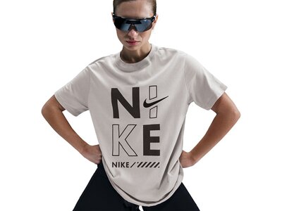 NIKE Damen Shirt SPORTSWEAR TEE BF GLS Silber