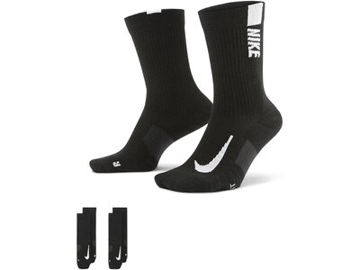 NIKE Herren U NK MLTPLIER CRW 2PR Schwarz