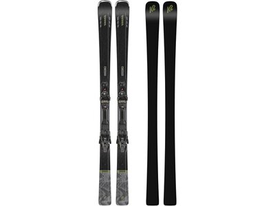 K2 Herren Ski DISRUPTION 82TI - MXCELL 12 TCx Quikclik black - anthracite SET Schwarz
