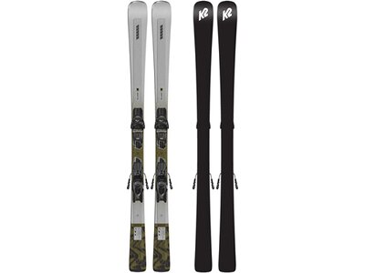 K2 Herren Ski DISRUPTION 76 CTI - M3 11 Compact Quikclik black - anthracite SET Silber