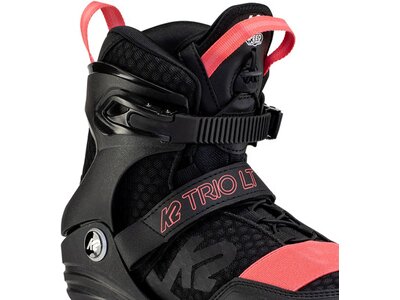 K2 Damen Inlineskates TRIO LT 100 SHORT CUFF black_coral Pink