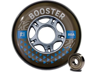 K2 BOOSTER 76MM 80A 8-WHEEL PACK W ILQ 5 Grau