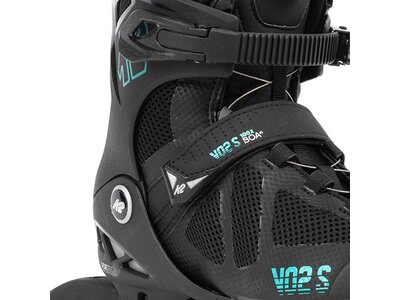 K2 Herren Inlineskates VO2 S 100 X BOA U black_blue_yellow Schwarz