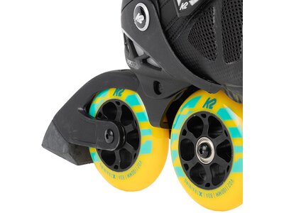 K2 Herren Inlineskates VO2 S 100 X BOA U black_blue_yellow Schwarz