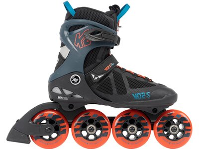 K2 Herren Inlineskates VO2 S 90 PRO black_blue_orange Grau