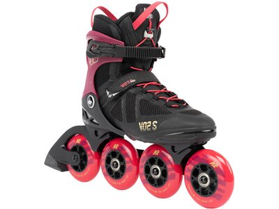 K2 Damen Inlineskates VO2 S 90 PRO SHORT CUFF burgandy_pink Pink