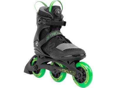 K2 Herren Inlineskates TRIO LT 100 BOA black_green Grau