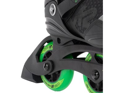 K2 Herren Inlineskates TRIO LT 100 BOA black_green Grau