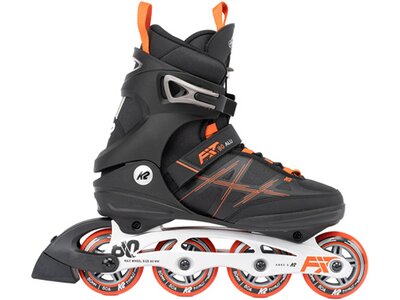 K2 Herren Inlineskates F.I.T. 80 ALU black_red Grau