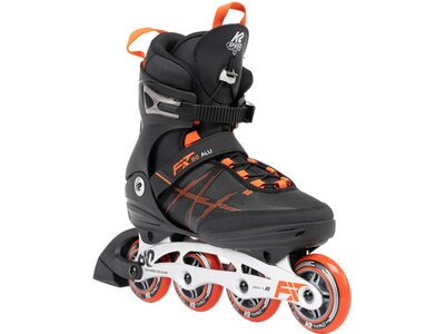 K2 Herren Inlineskates F.I.T. 80 ALU black_red Grau