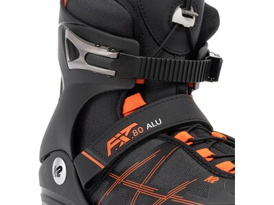 K2 Herren Inlineskates F.I.T. 80 ALU black_red Grau