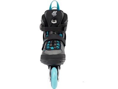 K2 Damen Inlineskates ALEXIS 80 ALU gray_cyan Grau